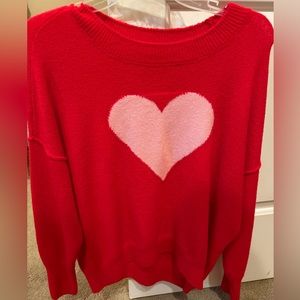 Cozy Valentine’s Day sweater!